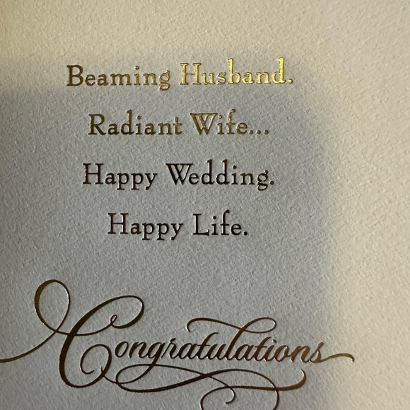 🧡10/$10 Colorful 'Mr. & Mrs.' Greeting card - Picture 5 of 6